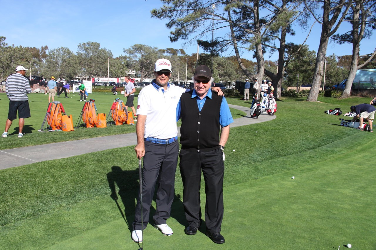 Tyrone Van Aswegan and Me at Torrey Pines