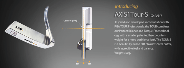 Axis1 Tour Putter- The Perfectly Balanced Putter