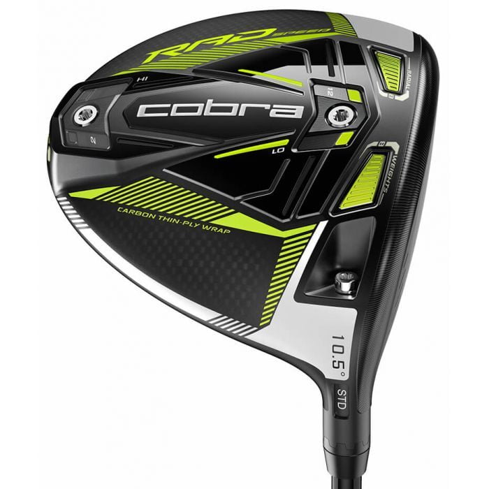 Cobra RADSPEED Driver Black Turbo Yellow